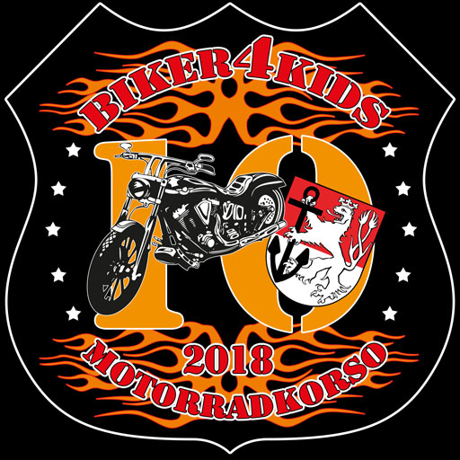 10. Biker4Kids Motorradkorso am 9. Juni 2018, zu Gunsten des „ambulanten Kinder- und Jugendhospizdienstes“ und des „Verein der Freunde und Unterstützer der Kinderhospizarbeit Düsseldorf e.V.“!